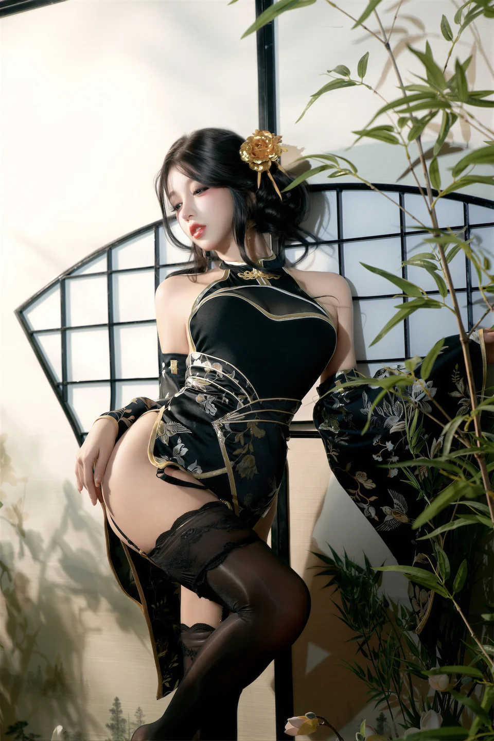 过期米线线喵 - No.170 侑子小姐 [49P-328MB] tg@simisebaisi 【丝足阁】005.webp